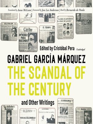 cover image of The Scandal of the Century, and Other Writings